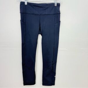 Lululemon Athletica Navy Cropped Leggings C12